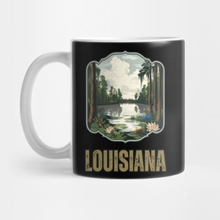 Louisiana Sate USA Mug